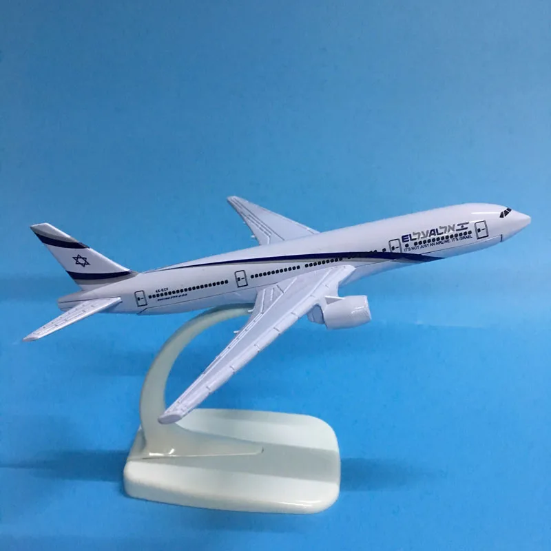 JASON TUTU модель самолета Israel Boeing B777 литая под давлением Металл 1:400 16 см самолет