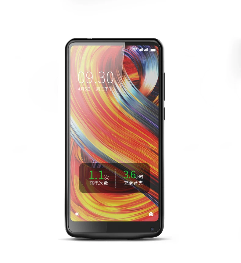Высокое качество 4700mAh чехол питания для Xiaomi MIX 2S пакет резервного заряда батареи
