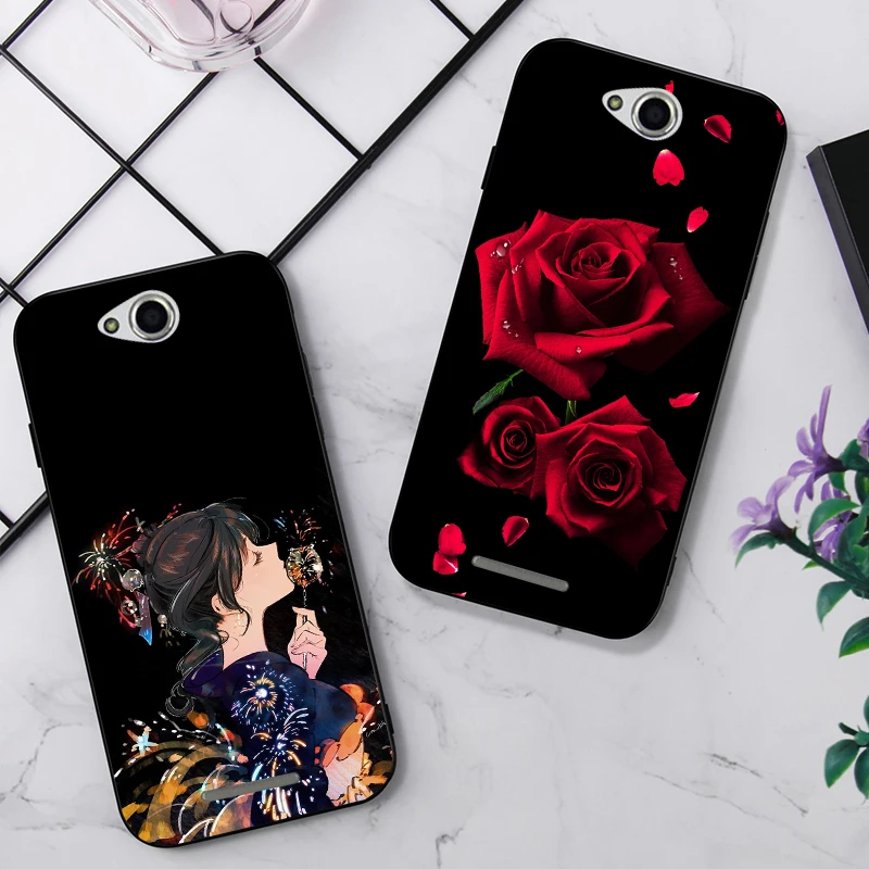 Чехол-накладка для Sony Xperia C S39H C2305 силикон ТПУ с рисунком | Мобильные телефоны и