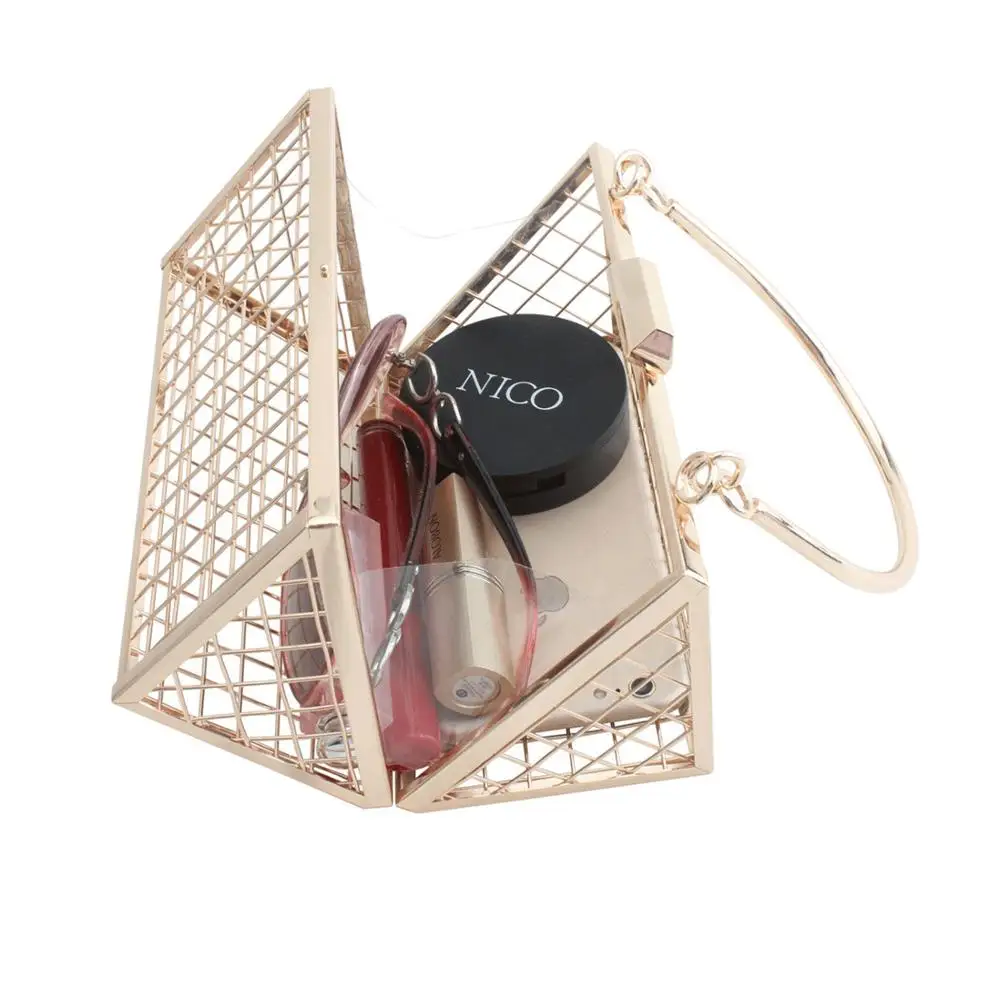 Женские сумки 2019 кошельки и сумочки металлические сумки-клатчи роскошные