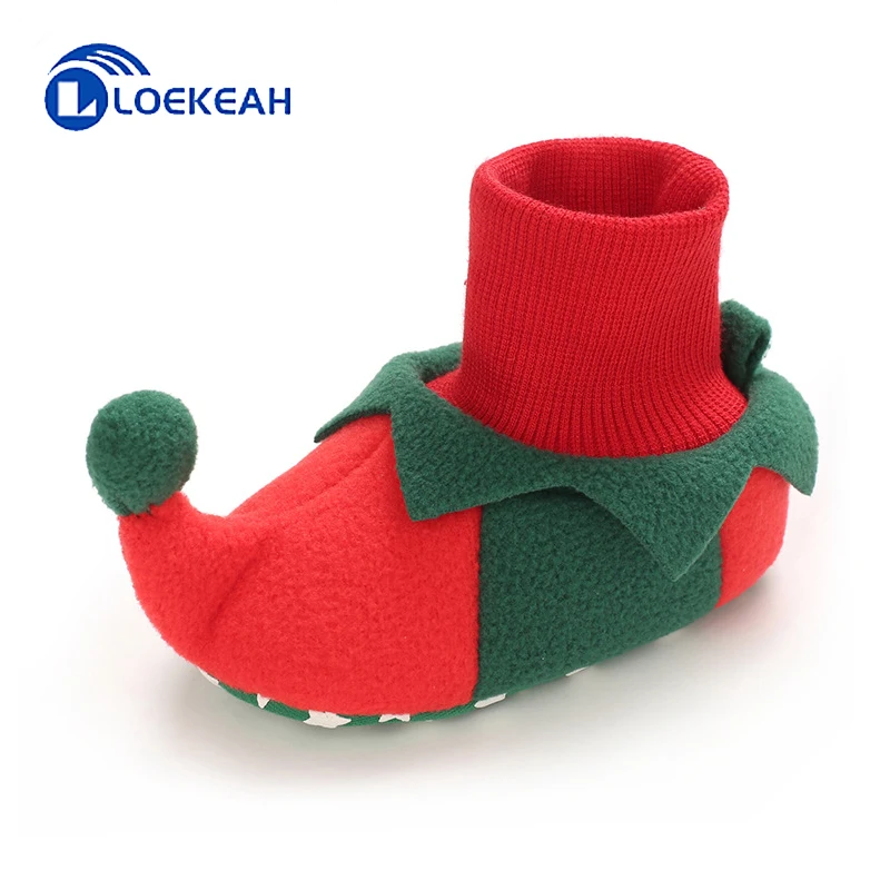 

0-18M Newborn Baby Knitted Sock Shoes Cartoon Animal Boys Girls First Walker Shoes Warm Winter Toddler Indoor Floor Slippers