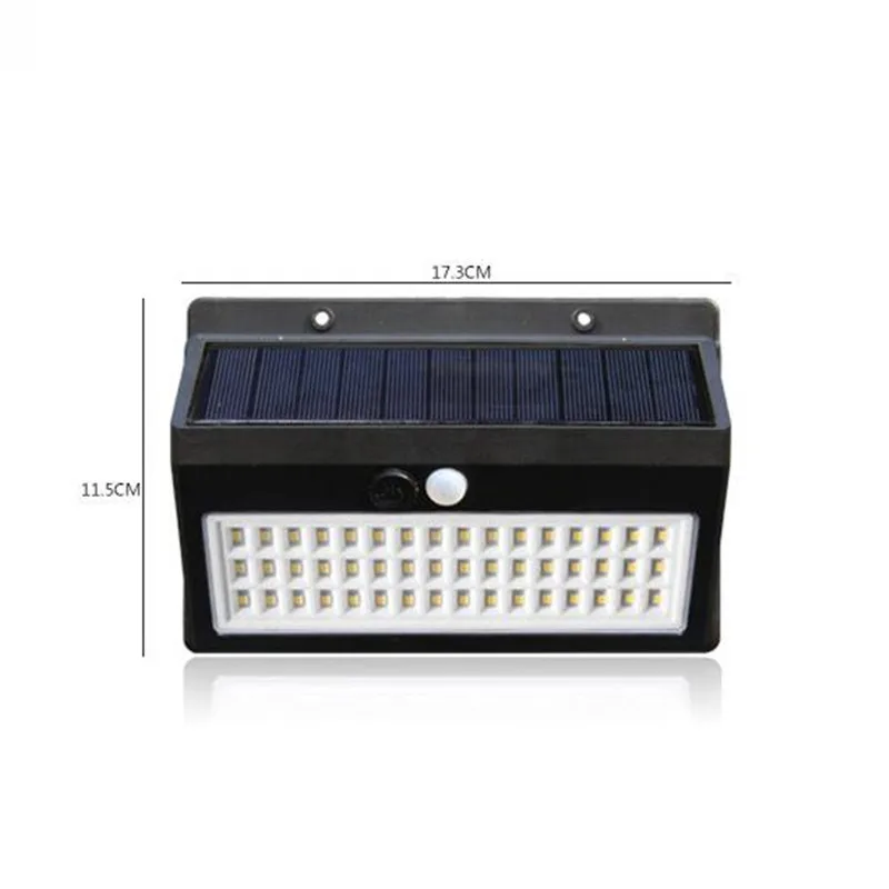 Солнечные огни на открытом воздухе датчик движения 48 светодиодный
