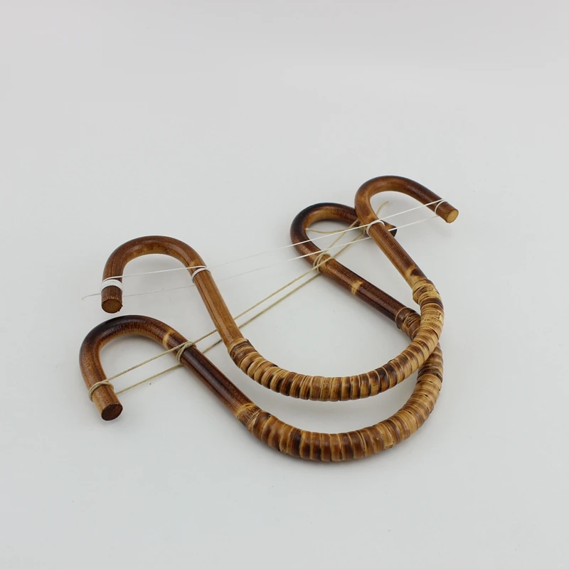 4 10 штук 20x15 см простые ручки из ротанга среднего размера для лоскутной сумки