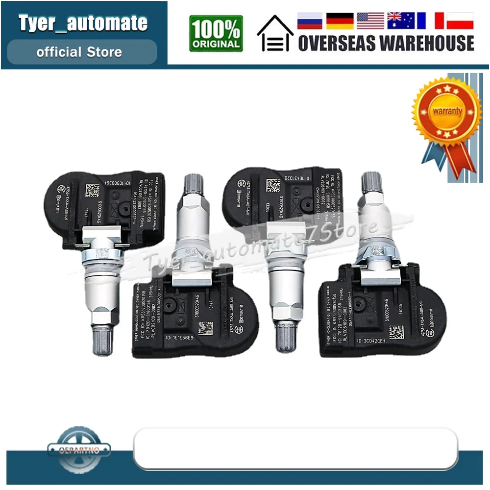 Датчик давления в шинах TPMS для Honda Acura 42753-TX6A-A81 42753-TX6A-A811-M1 315 МГц | Автомобили и