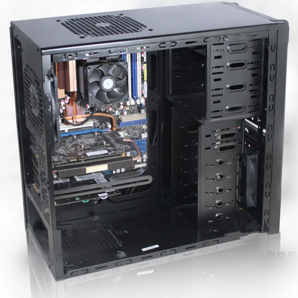 Вентилятор кронштейн видеокарты охлаждения радиатора компьютера PCI сторона