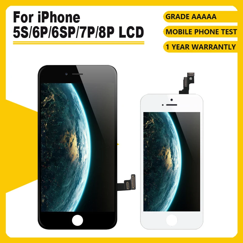 ЖК дисплей класса AAA +++ для iPhone 6P 6SP с 3D сенсорным экраном дигитайзер в сборе 7P 8Plus