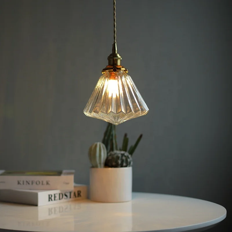 Итальянский современный светильник хрустальная люстра медный подвесной