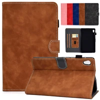 pu leather case for lenovo tab m10 hd tb x306f anti slip auto wake upsleep tablet case cover for lenovo tab m10 2nd generation