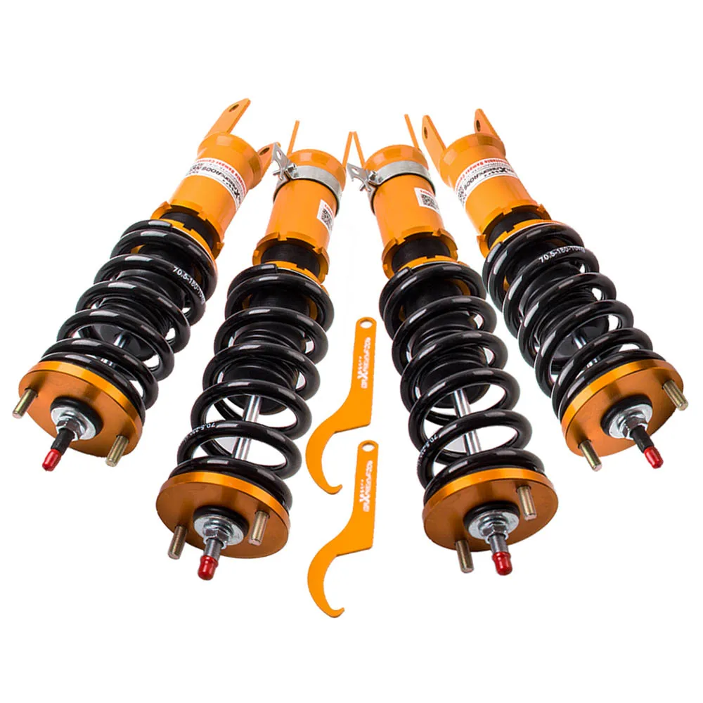 

24 LEVELS ADJUSTABLE COILOVER SUSPENSION KIT FOR HONDA S2000 S2K AP1 TCB 2000 2001 2002 2003 2004 2005 2006 2007 2008 2009