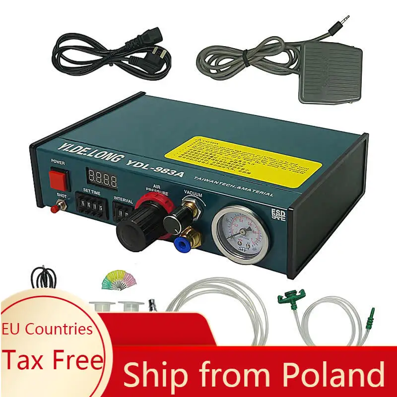 220V/110V YDL 983A Автоматическая клеильная дозатор паяльной пасты Жидкость контроллер
