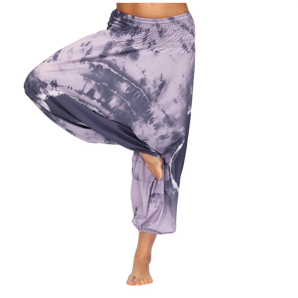 Повседневные штаны для мужчин и женщин тайские шаровары хиппи мешковатые в стиле