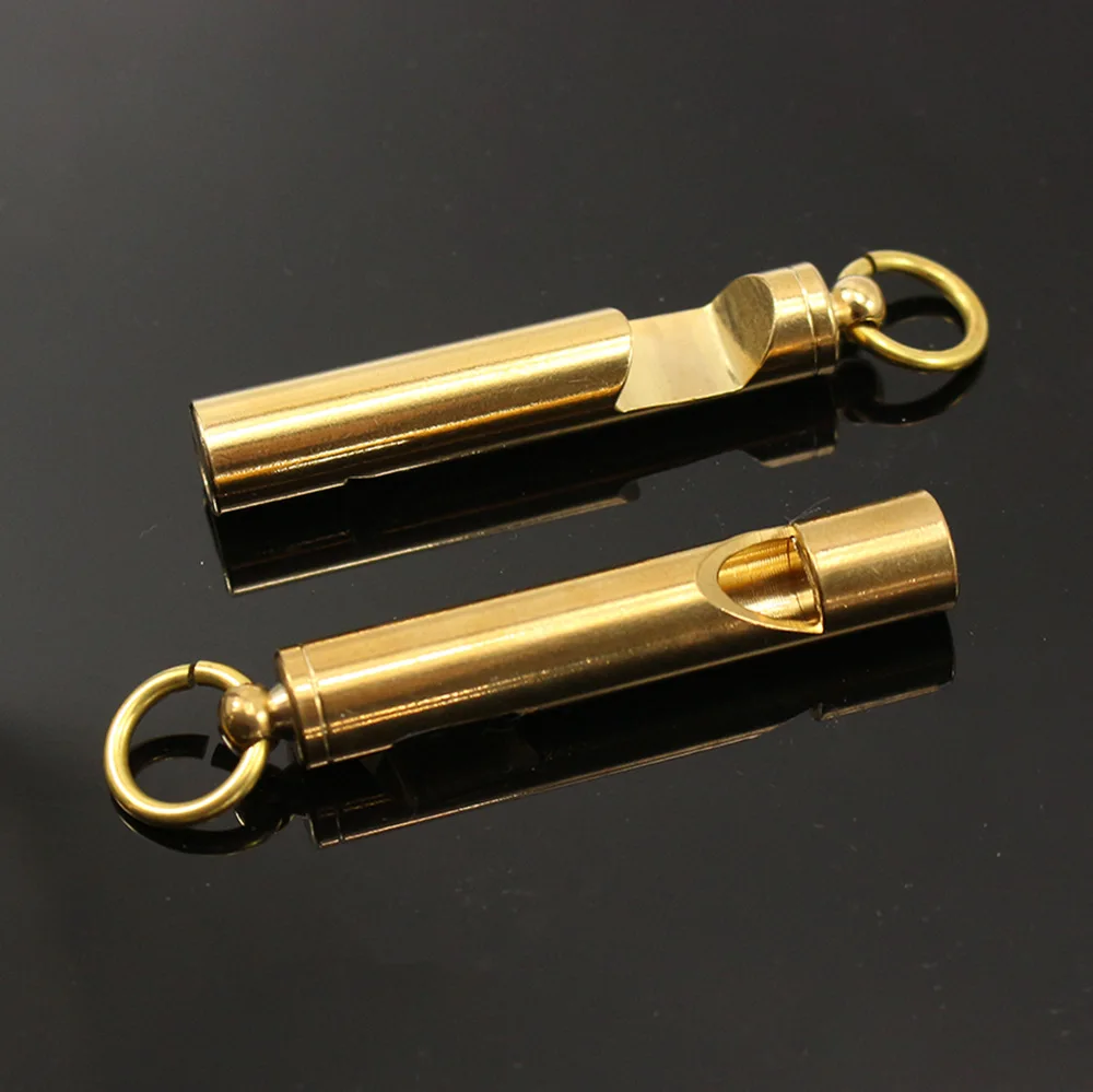 

Outdoor Edc Survival Whistle High Decibel Whistle Stainless Steel Alloy Keychain Cheerleading Emergency Multi Tool