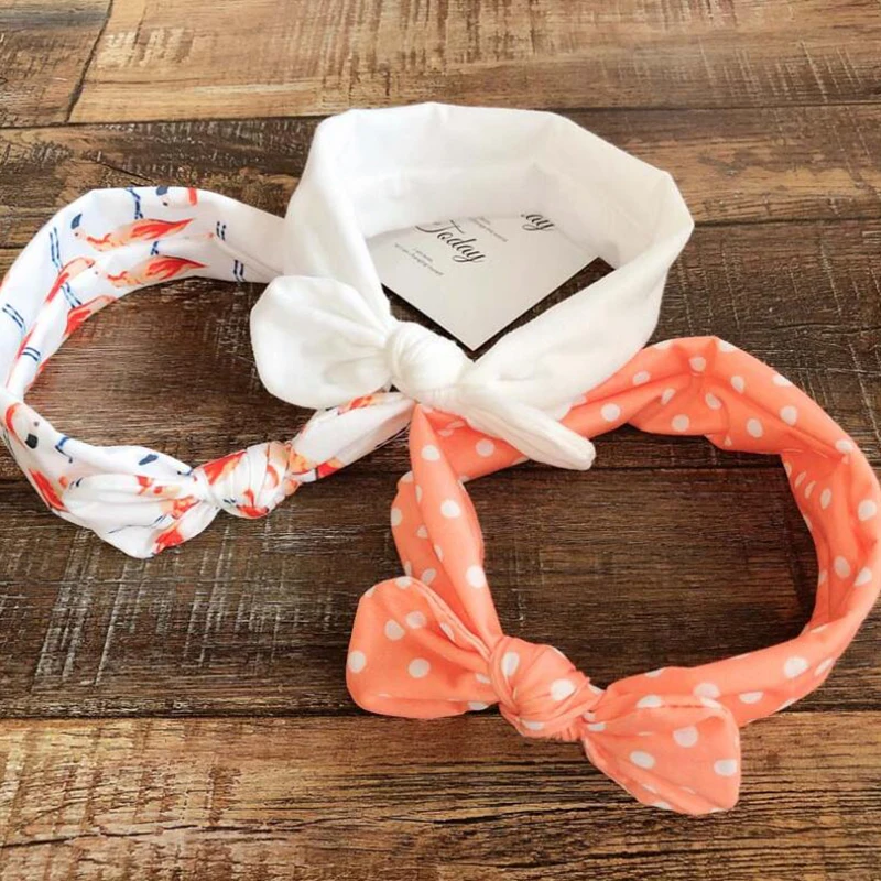 3 шт./компл. мульти-стиль повязка на голову с бантиком и узлом для малышей