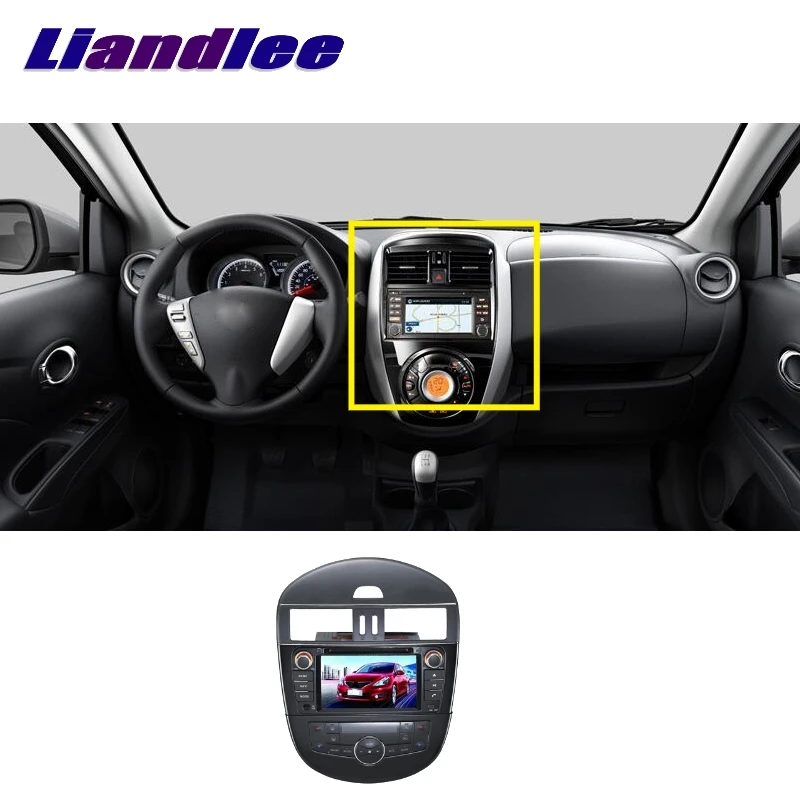 For Nissan Tiida Versa 2011~2018 LiisLee Car Multimedia TV DVD GPS Audio Hi-Fi Radio Original Style Navigation Advanced NAV | Автомобили и