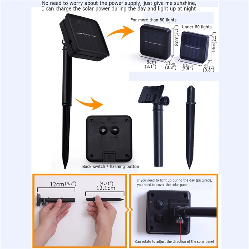 AOSONG наружный водонепроницаемый фонарь тыквы хэллоуин светодиодный желтый