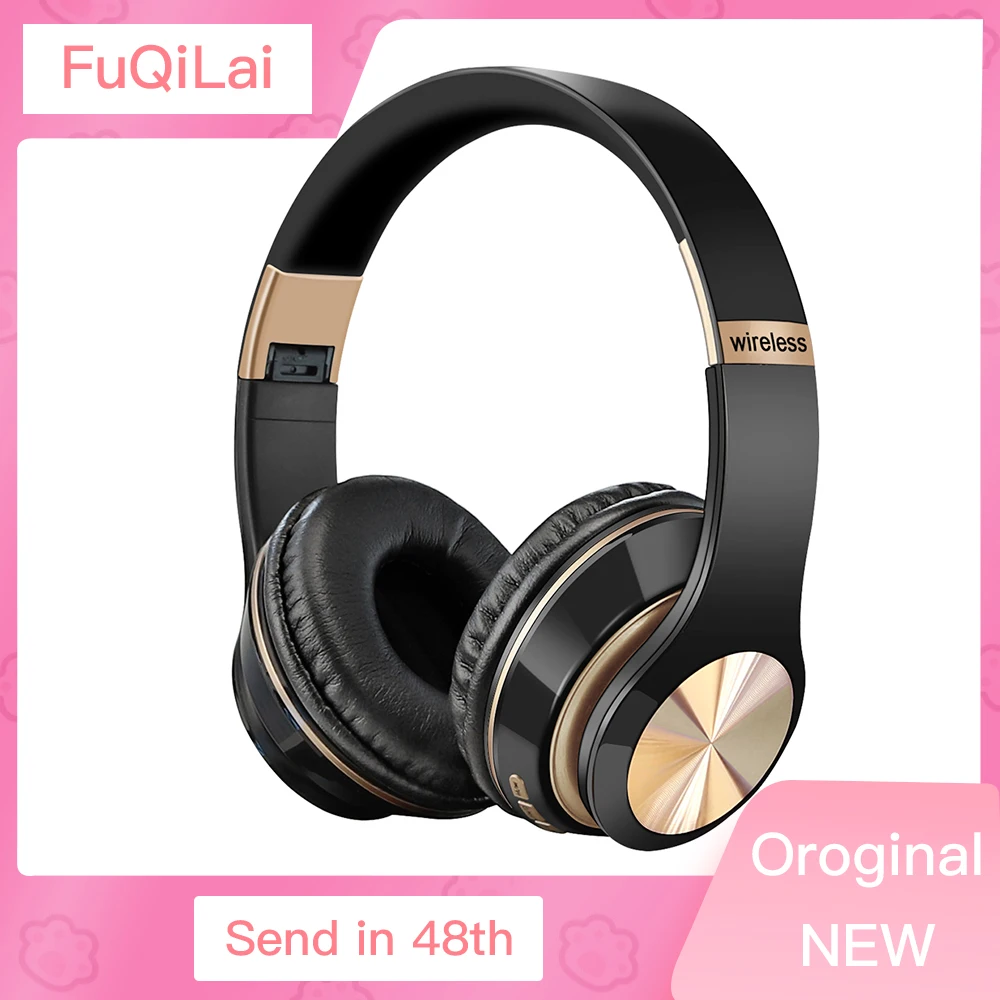 Беспроводные Bluetooth наушники T5 с поддержкой TF карты MP3 музыки HIFI качество звука