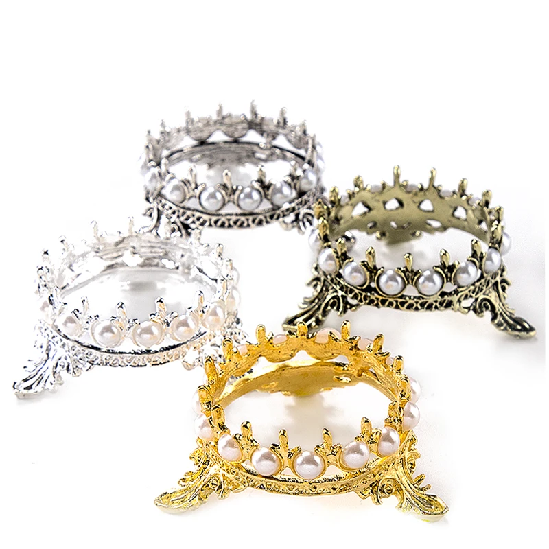 Корона жемчужные ручки для дизайна кисти стойка украшения салона дома сделай сам