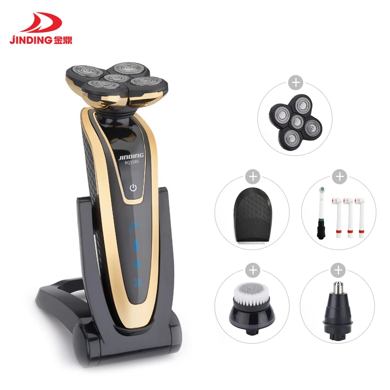 Перезаряжаемая электробритва для мужчин многофункциональная плавающая машинка