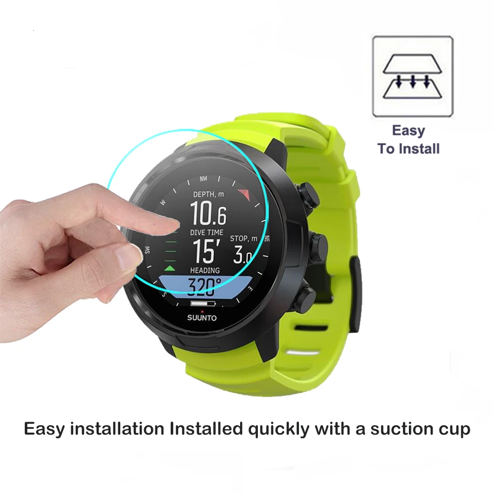 2 шт. для умных часов SUUNTO D5 DX D4F D6I D4I Novo 2.5D 9H прозрачное закаленное стекло Защита