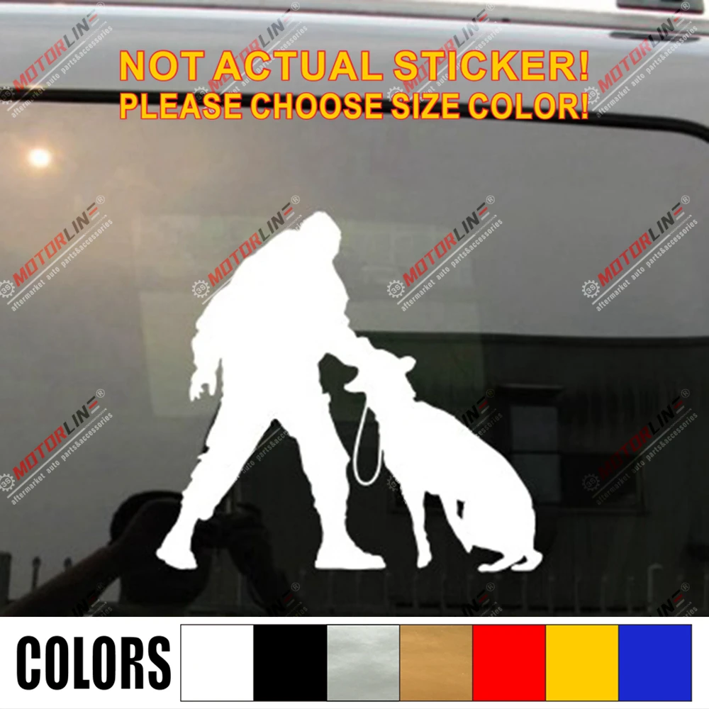 Полиция K9 наклейка с собакой стикер автомобиль виниловые немецкая овчарка