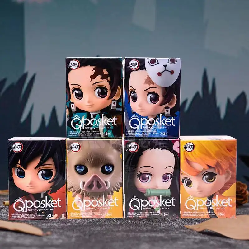 Tronzo рассекающий демонов киметасу no Yaiba Q posket Kamado Tanjirou Nezuko Zenitsu Giyuu Inosuke ПВХ фигурка