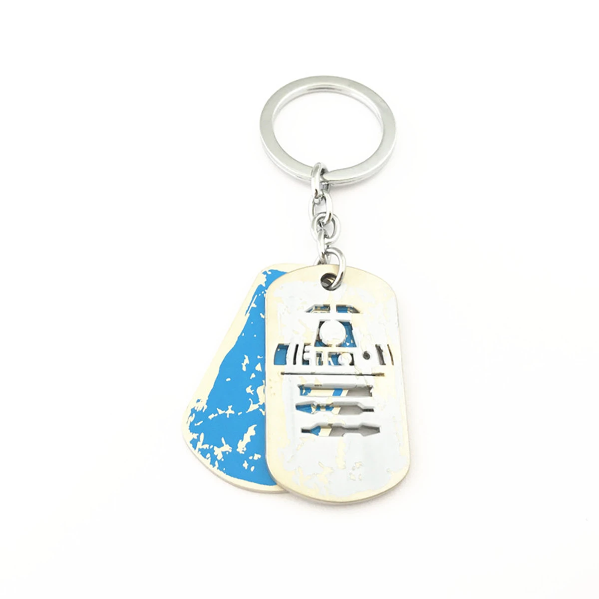 

HBSWUI Dog tag Keychain Classic TV Movie Show High Quality Cartoon Anime Fashion Metal Jewelry Cosplay Gifts for Woman Girl Men