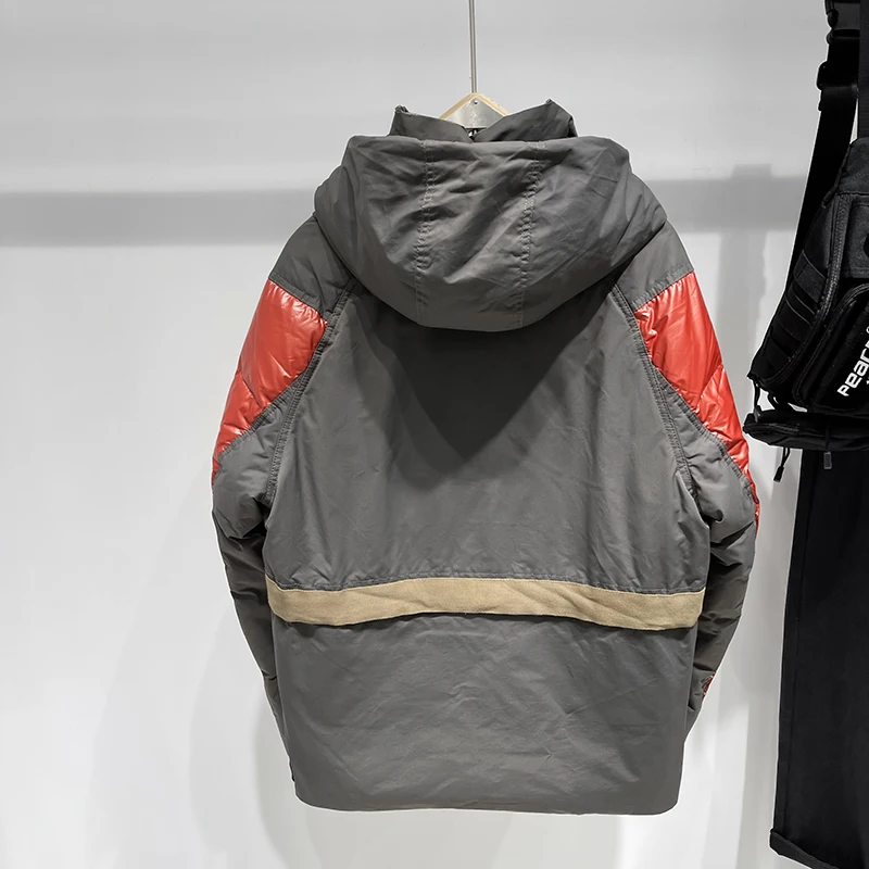 90 White Duck down Men's Hooded down Jacket 0666 Men Closing Men Jacket Men Winter Coat down Jacket Warm Men