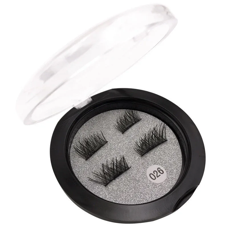 

1 Pair of 3D Magnetic False Eyelashes Handmade Natural Long Eyelash Extension