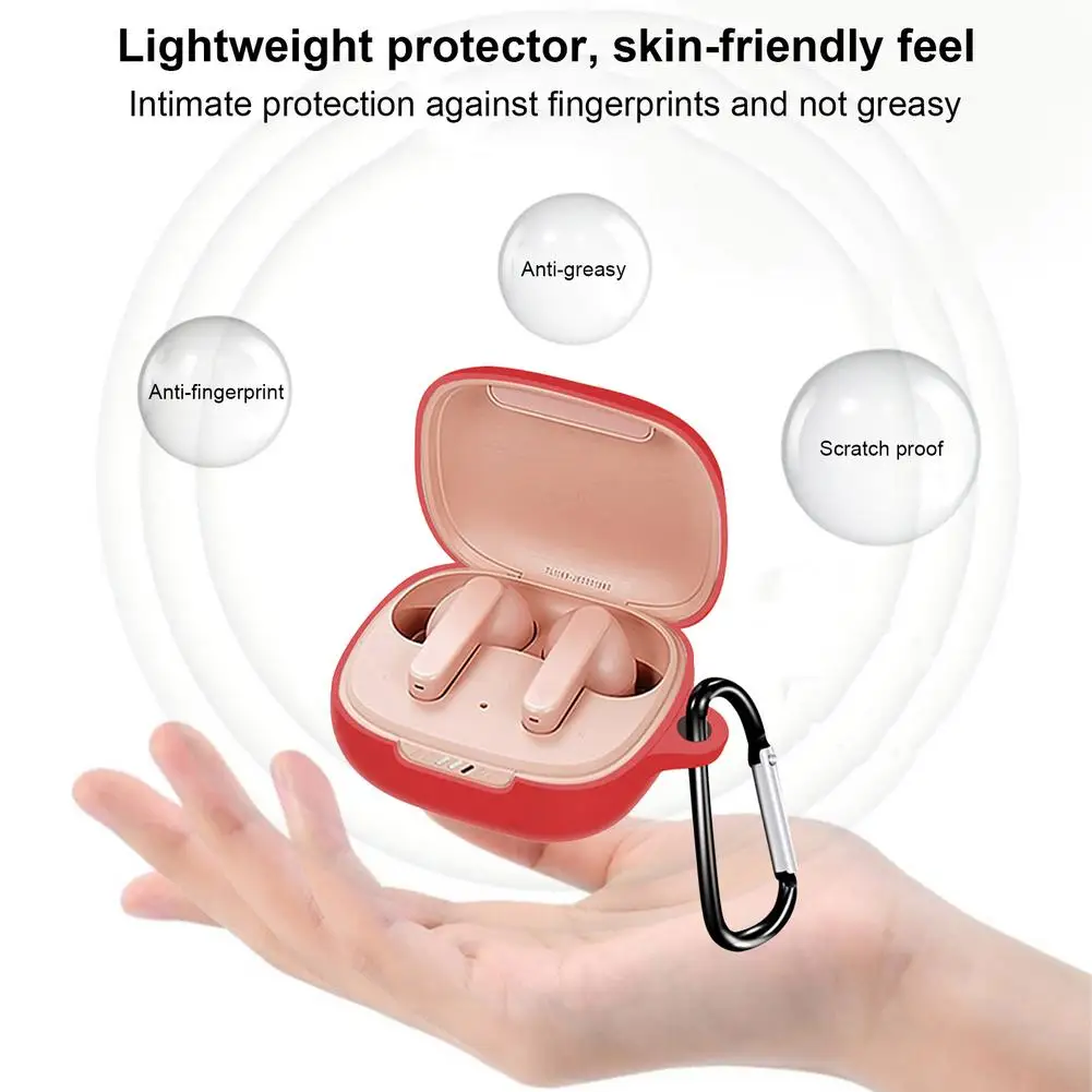 Портативный силиконовый чехол защитный для JBL LIVE PRO + противоударный наушников |