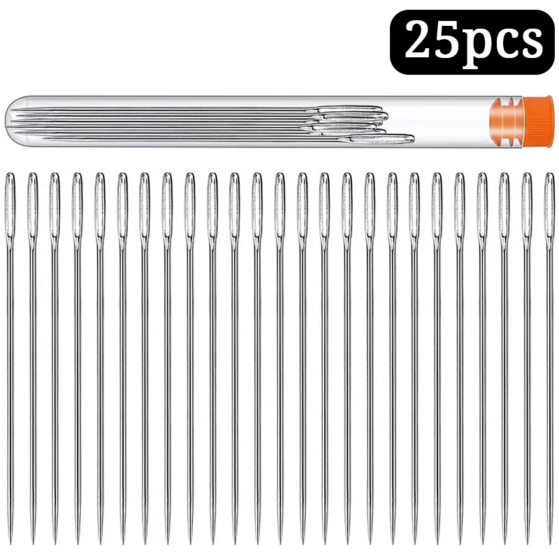25 шт. крупные Швейные иглы для кожи ручной работы | Дом и сад