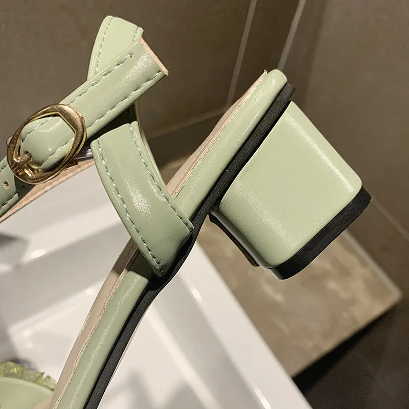 Сандалии женские с жемчужным Кружевом босоножки гладиаторы пикантная обувь на