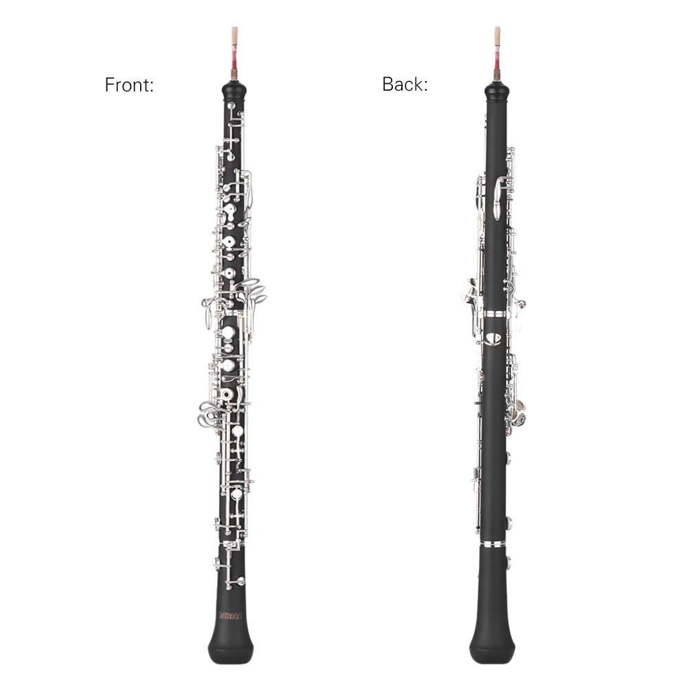 Профессиональный Гобои C Ключ Мельхиор серебро с Ридом перчатки Чистящая