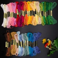 2450100pcs embroidery thread cross stitch cotton diy floss skeins sewing tools