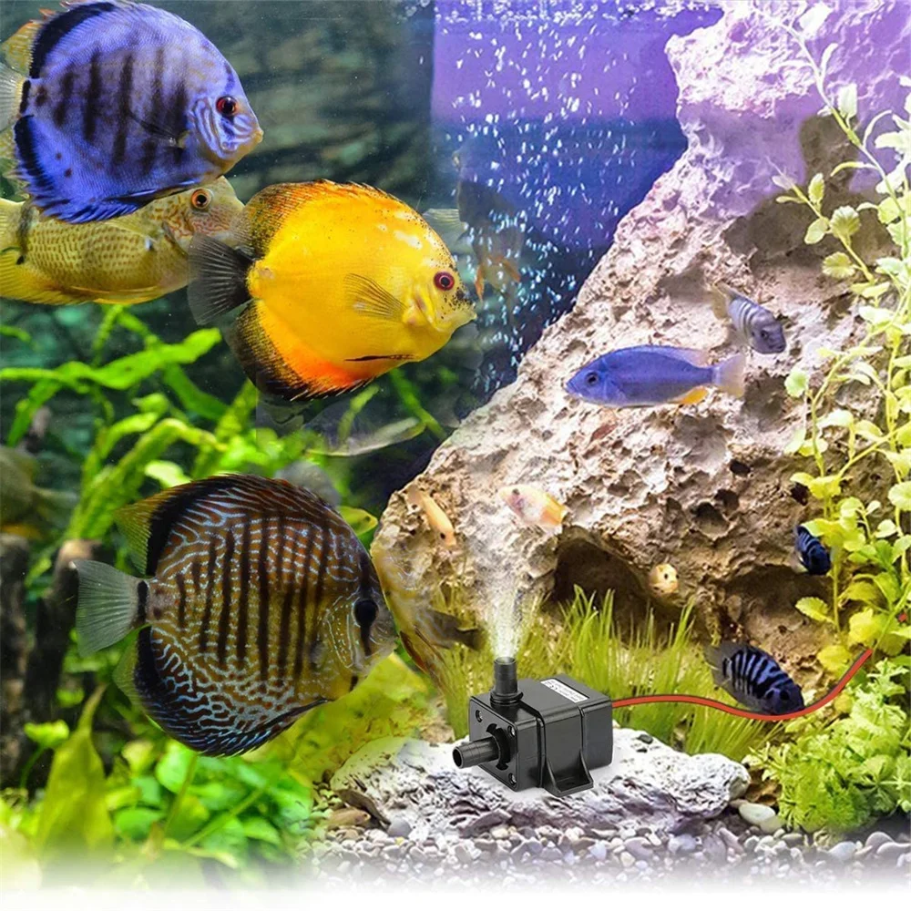 DC 12V Submersible Fountain Pump with 118&quot High Lift 3.6W Water Mini Electric Brushless Pumps | Инструменты