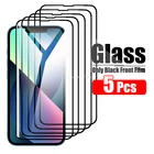 5 шт., защитное закаленное стекло для iPhone 11 Pro Max X XS XR SE 2020 7 8 Plus