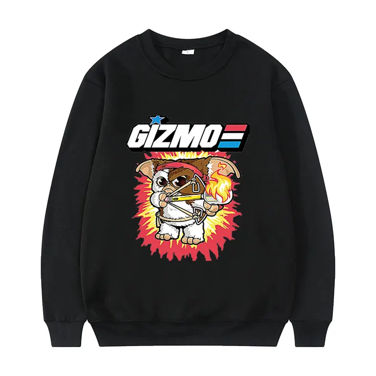 

New Gizmo 80s Movie Mogwai Monster Sci Fi Sweatshirts Your Pet Mogwai Gremlins Harajuku Pattern Sweatshirt Men Women Streetwear