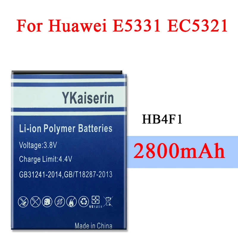 Аккумулятор высокой емкости HB4F1 для HuaWei M860 Ascend U8800 U8220 U8230 E5830 E5832 E5838 E5 C8600 E585|Батареи