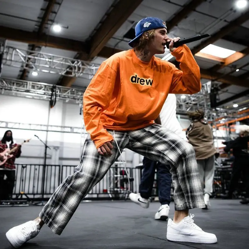 Футболка с длинным рукавом для мужчин и женщин 100% хлопок | Мужская одежда