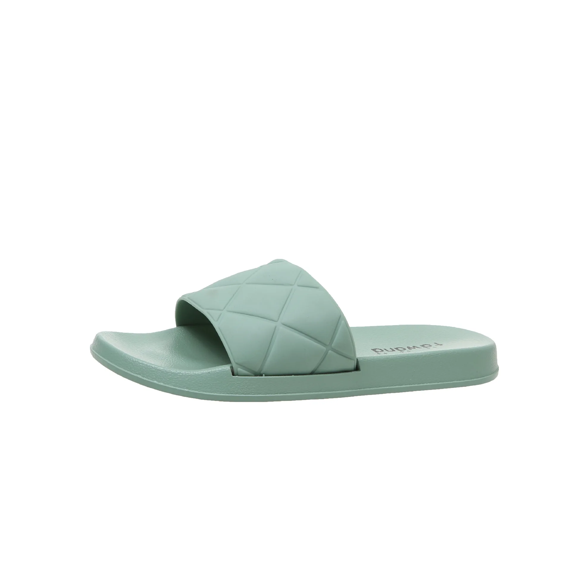 

Spring new leisure one-word solid color beach slippers indoor drag fashion women's shoes