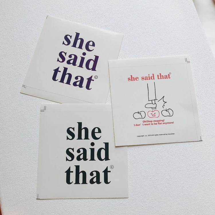 Комплект из 4 предметов простой Стиль собака Джейн ударов Декоративные Наклейки