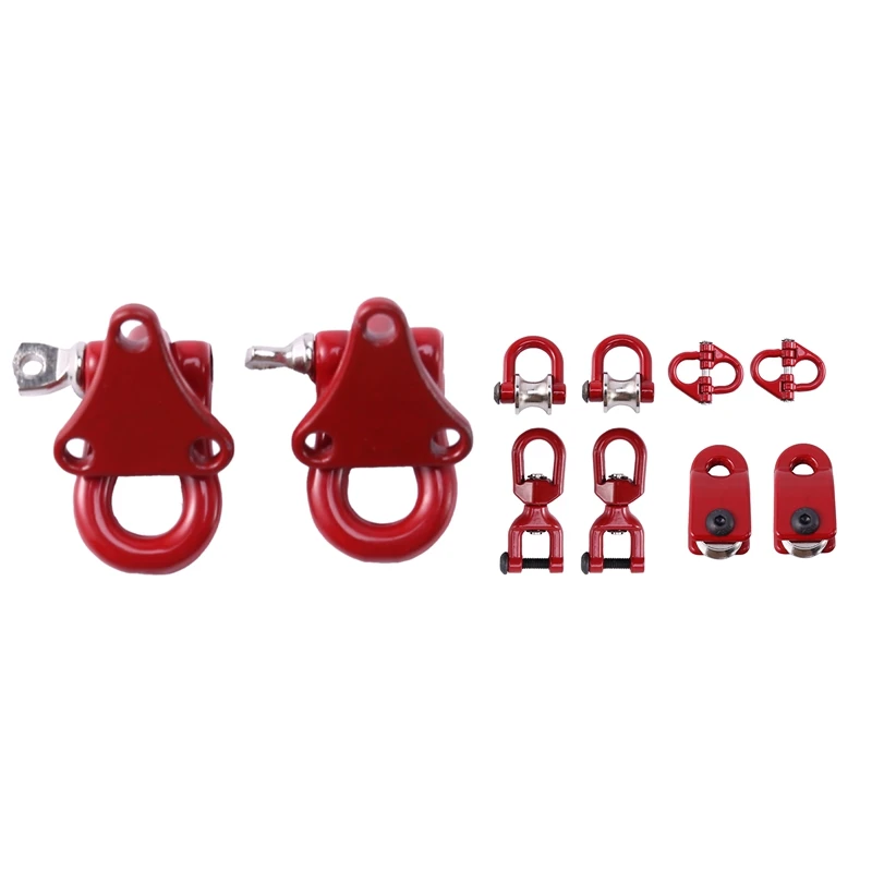 Металлическая подъемная кольцевая пряжка-бабочка для модели 1/10 RC Crawler Car Traxxas TRX4