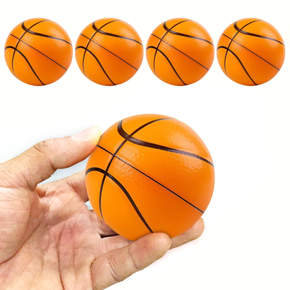 

12pcs Decompression Toy Creative Basketballs Kneading Squeeze Toy Kids Pressure Relief Balls for Hand Muscle Strengthened