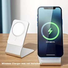 15W Magnetic Wireless Fast Charger Phone Holder For iPhone 12 Pro Max 12 Mini 360 Wireless Charger Hanging Stand Only Holder