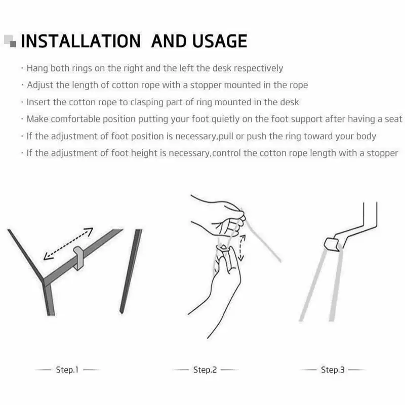 Офисный гамак для ног | Мебель