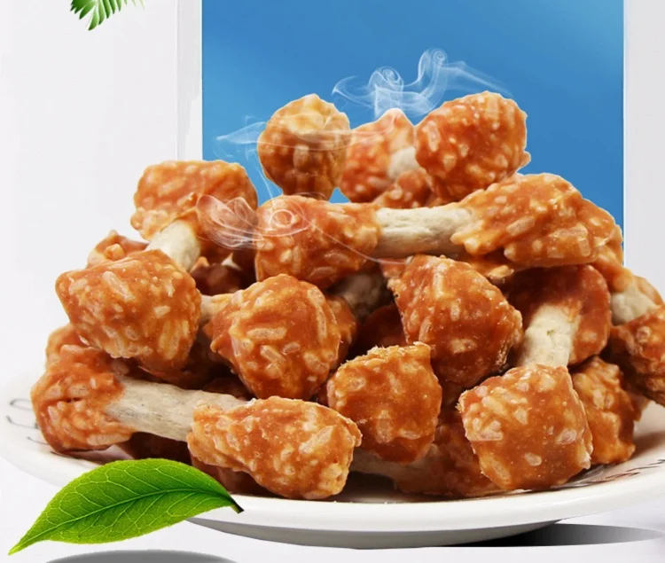 Закуски для собак, корм для домашних животных, свежая курица, грудка, корм для собак, щенок, жевательная, чистая, для обучения чистке зубов, награда, закуски, вкусные, сохраняют здоровую кормушку