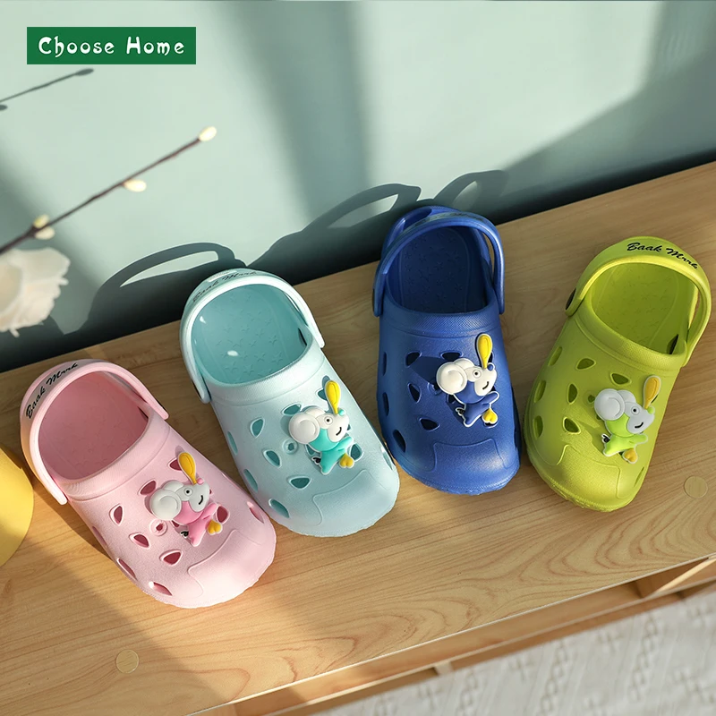 

Summer Slipper For Baby Fashion Cross Slippers Mouse Outdoor Children Slipper For Indoor Kid's Home Slipper For Beach & Bathroom