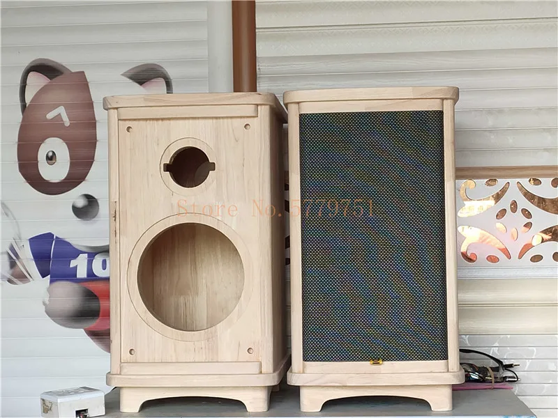 Корпус динамика из массива дерева корпус для автомобильного сабвуфера 10 дюймов 1