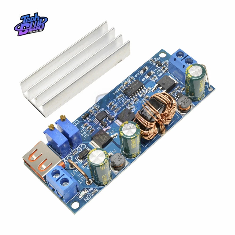 

80W DC-DC 2-24V to 3-30V USB Step Up Boost Buck Module Constant Voltage Constant Current Power Supply Board High Power