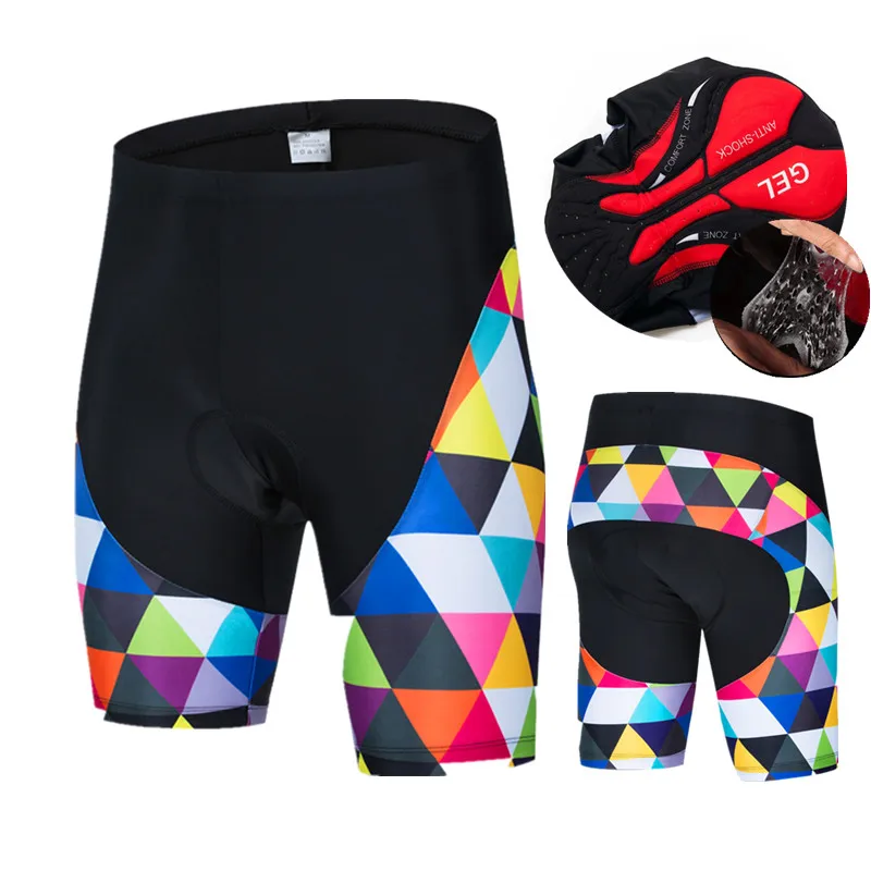 Шорты Weimostar мужские велосипедные с 4D гелевыми вставками, короткие штаны для езды на горном велосипеде, брюки-кюлоты