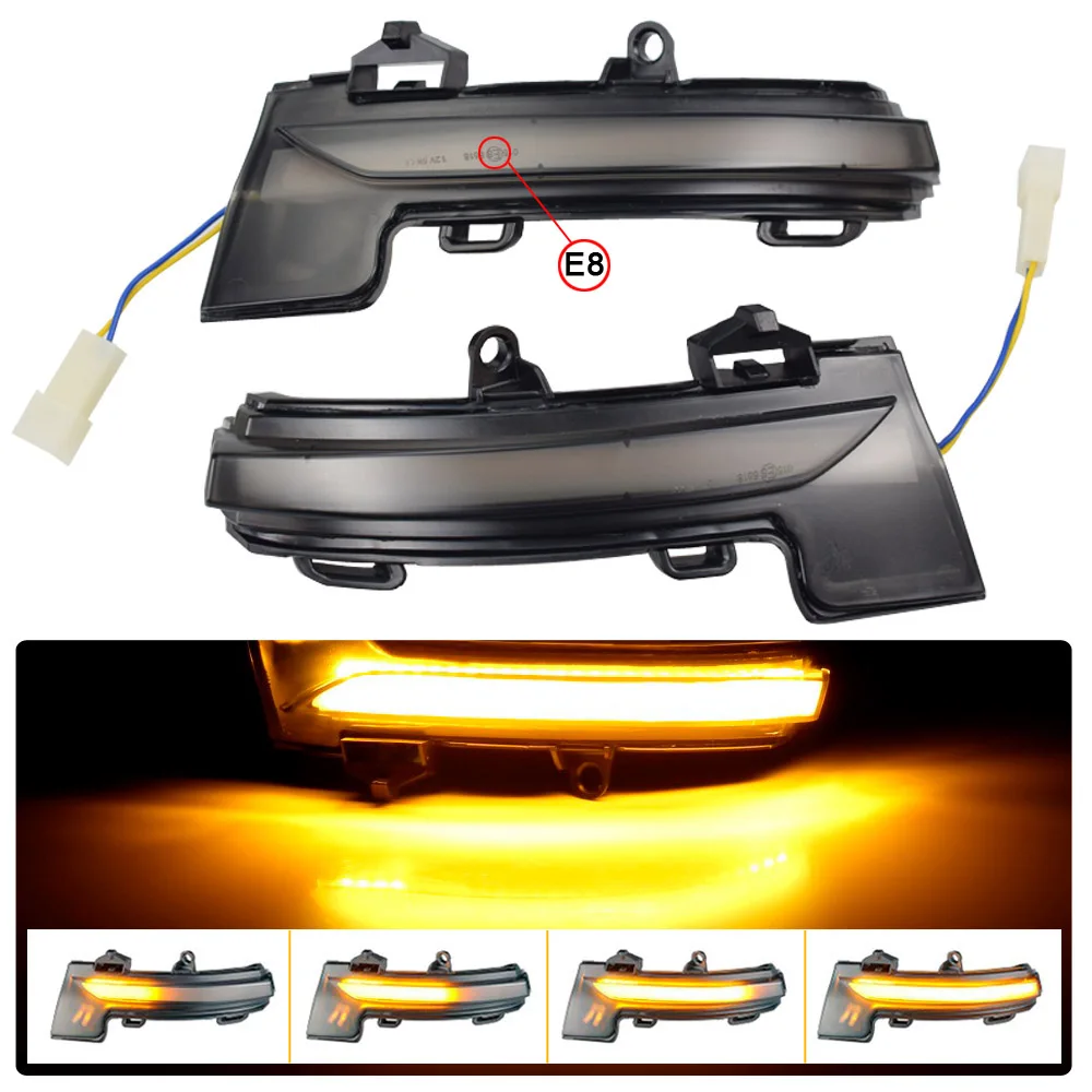 

2pcs Dynamic Turn Signal Led Rearview Mirror Indicator Light For Skoda Octavia Mk3 A7 5E 2013 2014 2015 2016 2017 2018 2019